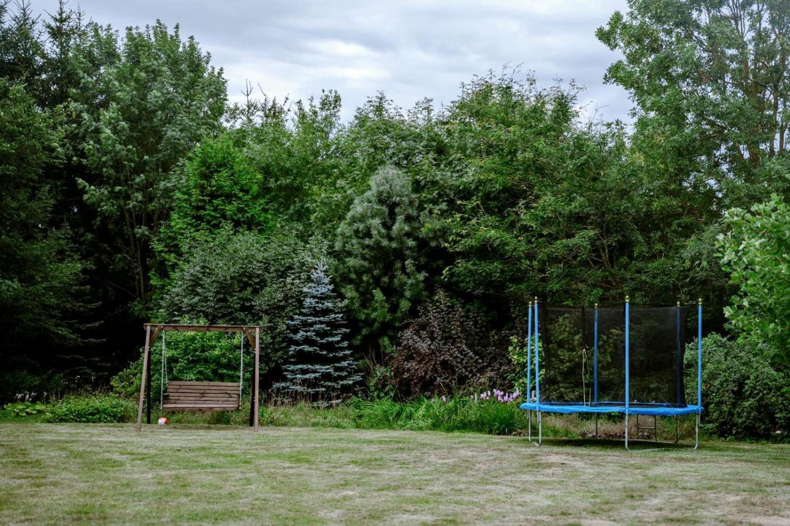 Zielona Parcela Pisz Buitenkant foto