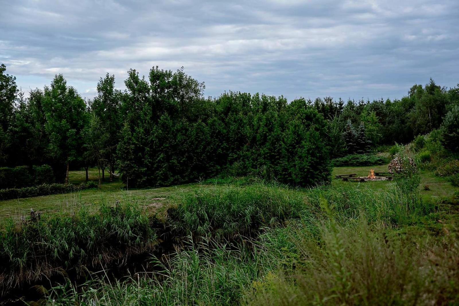 Zielona Parcela Pisz Buitenkant foto